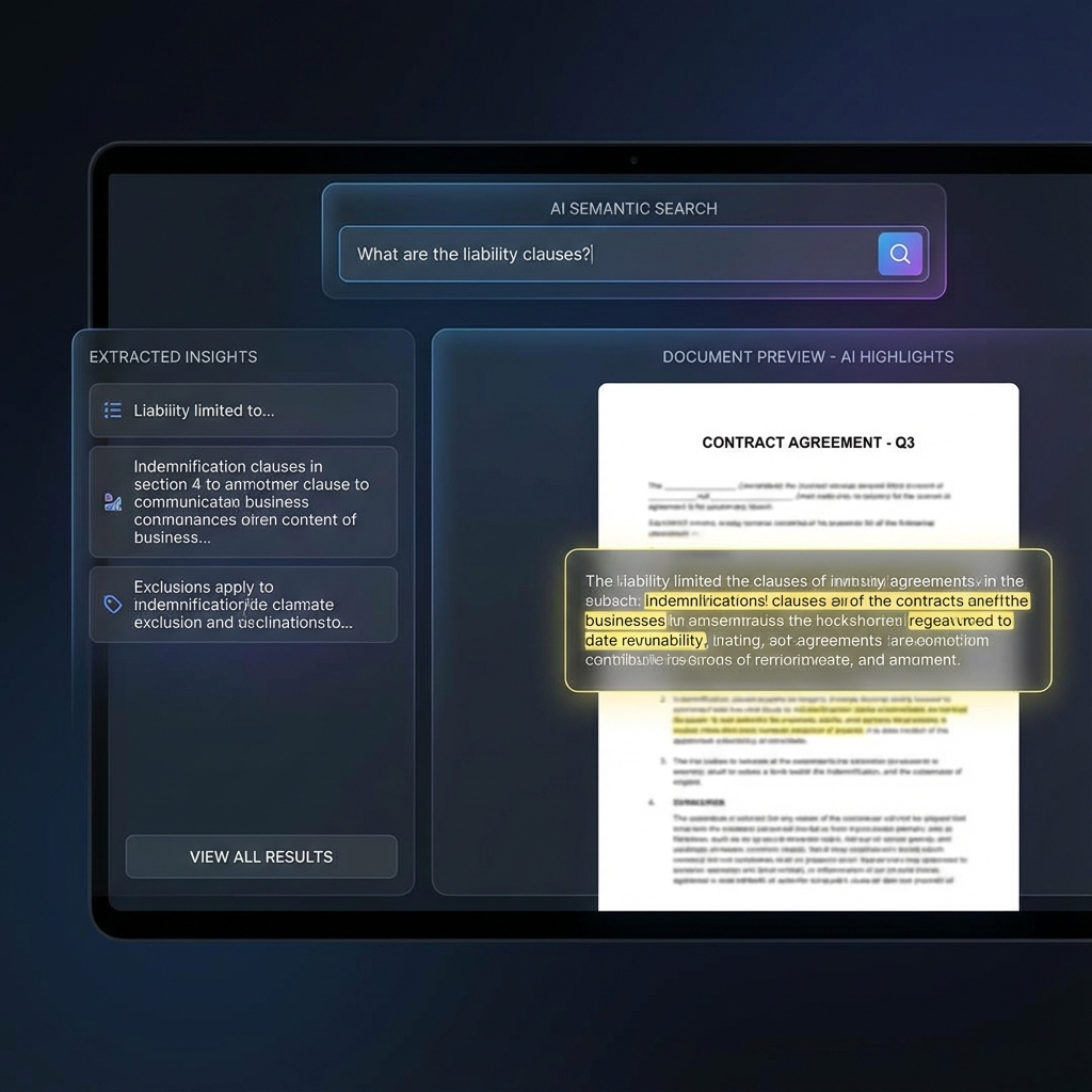 Semantic Search Interface